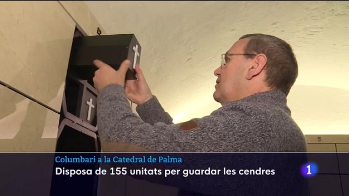 Informatiu Balear - Columbari a la Catedral de Palma