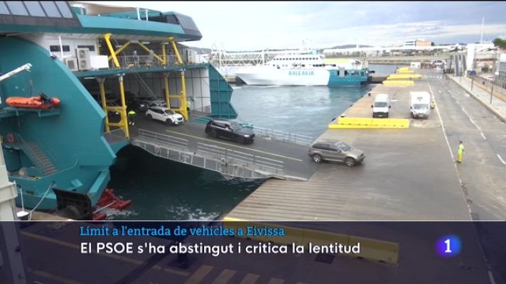 Informatiu Balear - Límit a l'entrada de vehicles a Eivissa