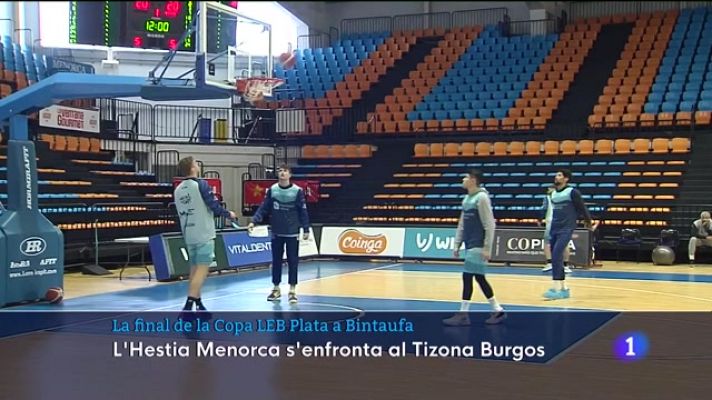 Informatiu Balear - La final de la Copa LEB Plata a Bintaufa