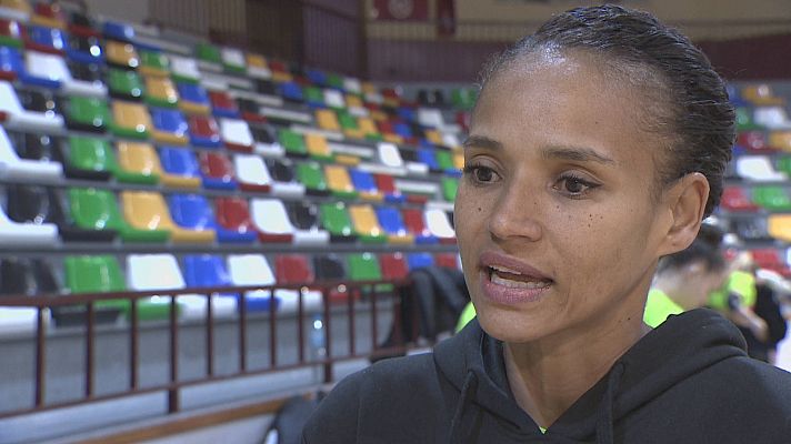 Telediario 2 - Alexandra Nascimento sigue en la élite deportiva siendo mamá