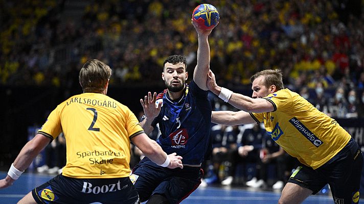 Mundiales de Balonmano - Camp. Mundo masculino. 2ª Semif: Francia - Suecia