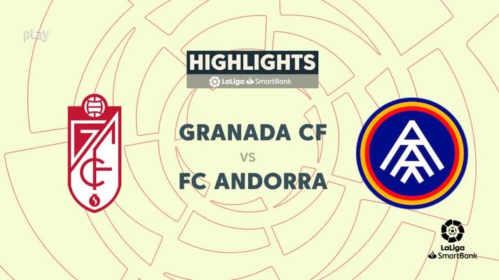 Resúmenes de LaLiga - Granada - Andorra: resumen del partido de la 25ª jornada de Segunda 