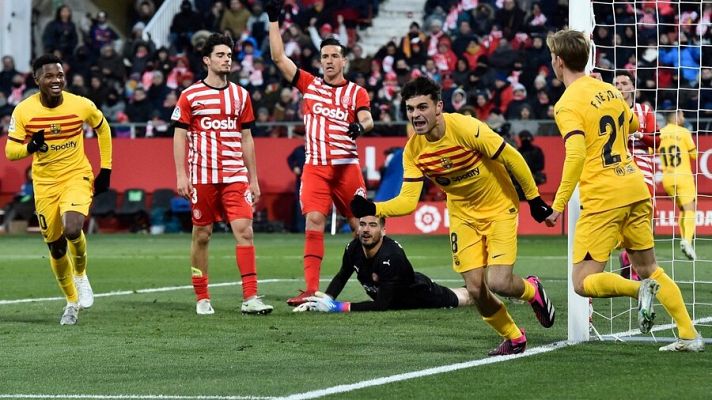 Resúmenes de LaLiga - Girona - Barcelona: resumen del partido, 19ª jornada
