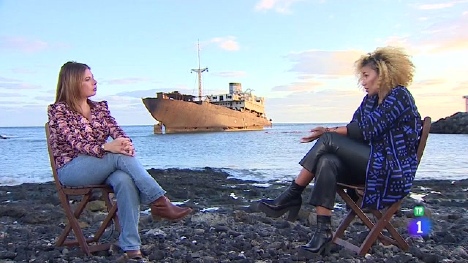 TVE habla con Loueila Mint El  Mamy - 29/01/2023