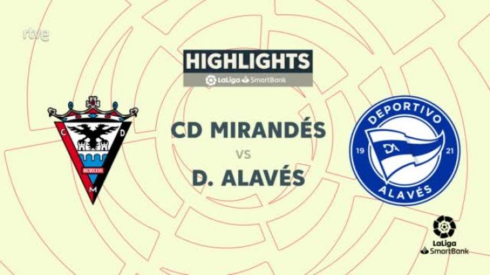 Resúmenes de LaLiga - Mirandés - Alavés: resumen del partido, 25ª jornada