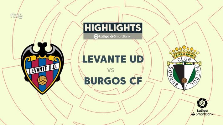Resúmenes de LaLiga - Levante - Burgos: resumen del partido de la 25ª jornada de Segunda