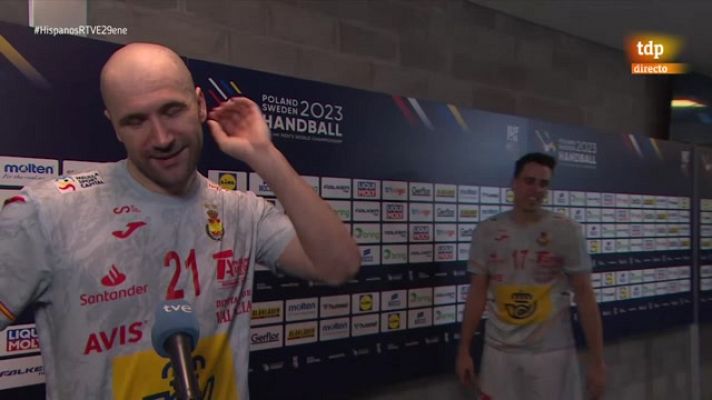 Mundiales de Balonmano - Mundial de balonmano | Cañellas: "El sabor que tenemos ahora es mejor que el del año pasado"