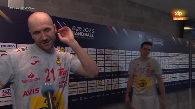 Mundial de balonmano | Cañellas: "El sabor que tenemos ahora es mejor que el del año pasado"