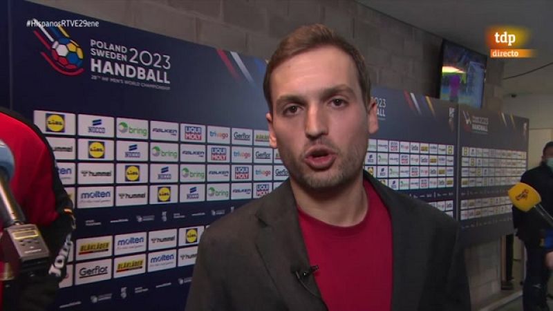 Mundial de balonmano - Rodrigo Corrales: "Ojalá la gente se enganche al balonmano"