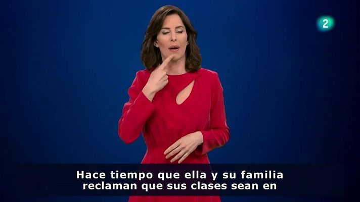 En lengua de signos - Nahia no comprende lo que se dice en clase