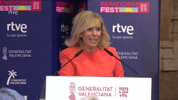 Benidorm Fest - Rueda de prensa institucional del Benidorm Fest 2023