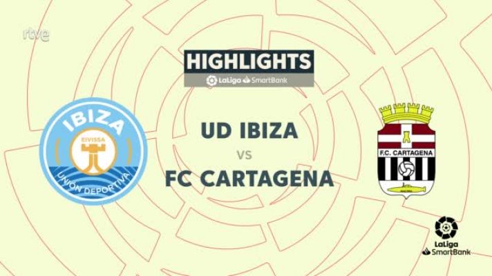 Resúmenes de LaLiga - Ibiza-Cartagena: resumen del partido de la 25ª jornada de Li