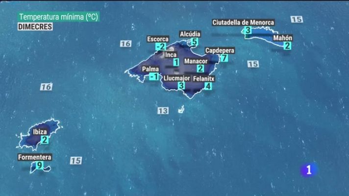 Informatiu Balear - El temps a les Illes Balears - 31/01/23
