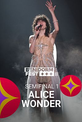 Benidorm Fest - Alice Wonder canta "Yo quisiera" en la primera semifinal