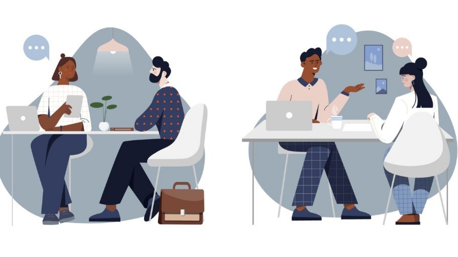 Aquí hay trabajo ¿ Tendencias en entrevistas de trabajo - ver ahora