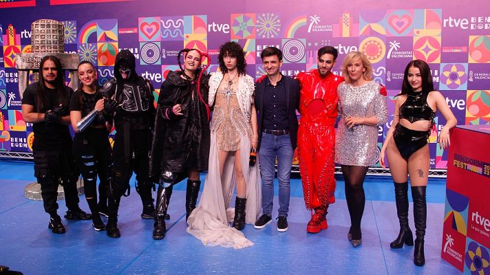 Telediario 1 - Agoney, Alice Wonder, Fusa Nocta y Megara son los primeros finalistas del Benidorm Fest