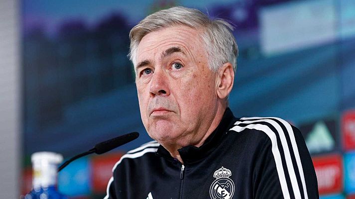 Telediario 1 - Ancelotti: "El calendario es increíble, no se para nunca"