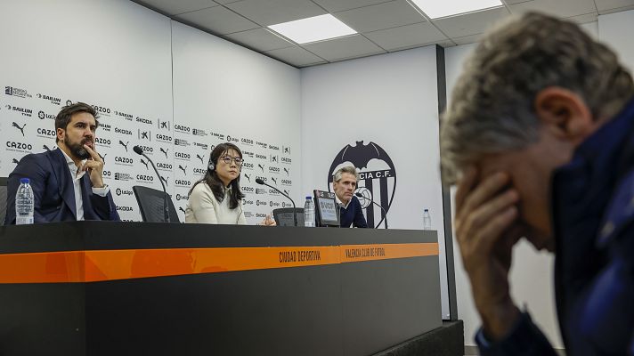 Telediario 1 - Layhoon Chan, presidenta del Valencia: "No tenemos ninguna intención de vender el club"