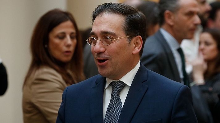 La tarde en 24h - Albares confirma que la llamada entre Sánchez y Mohamed VI "estaba pactada" y destaca la implicación personal del rey