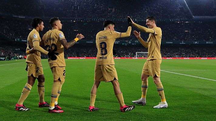 Resúmenes de LaLiga - Real Betis - FC Barcelona: resumen del partido de la 17ª jornada de la Liga