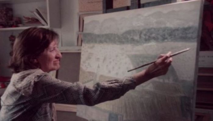 Signes - La pintora Maria Girona, a casa seva