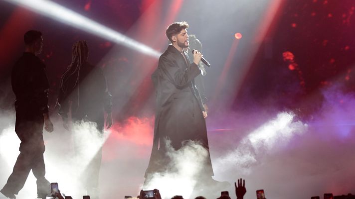 Benidorm Fest - José Otero canta \"Inviernos en Marte\" en la segunda semifinal