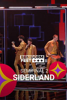 Benidorm Fest - Siderland canta "Que esclati tot" en la segunda semifinal