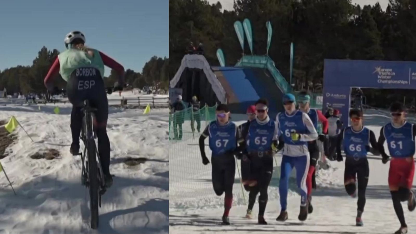 Triatlón - Campeonato de Europa de triatlón de invierno - ver ahora