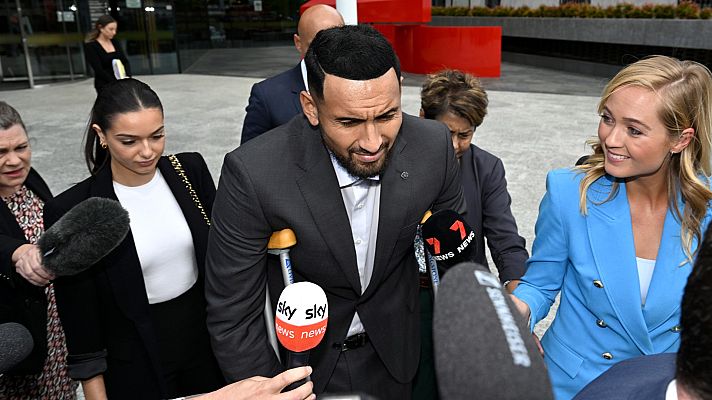 Tenis - Kyrgios se declara culpable de agredir a su novia, pero la jueza desestima el caso