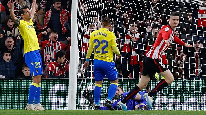 Resúmenes de LaLiga - Athletic - Cádiz: resumen del partido. 20ª jornada de Liga