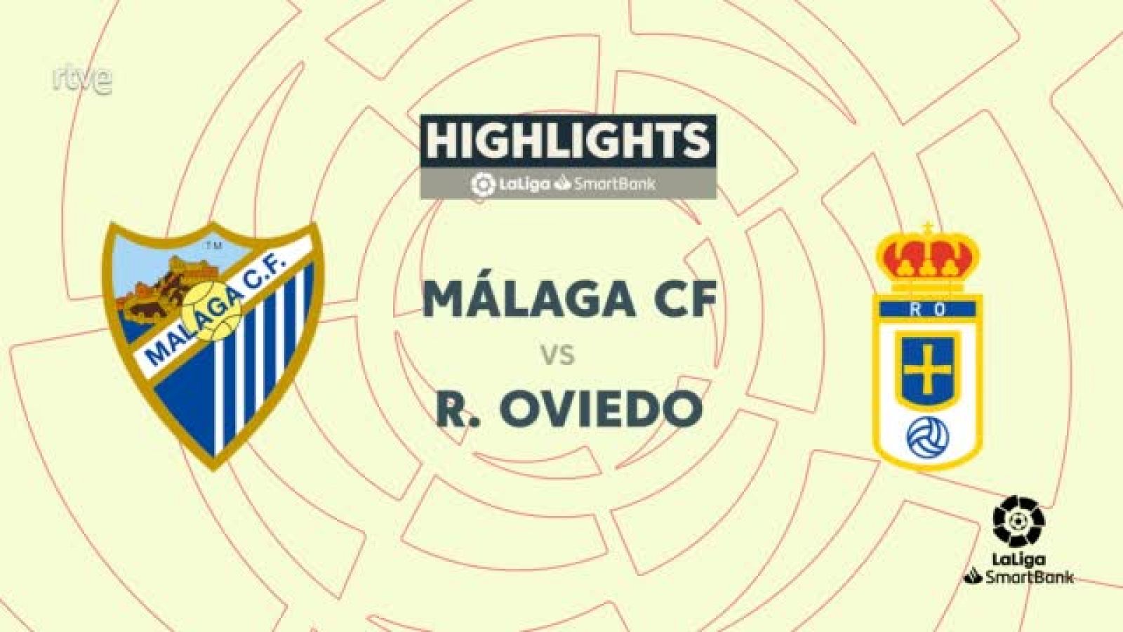 Málaga - Oviedo: resumen del partido de la 26ª jornada de Segunda -- Ver ahora