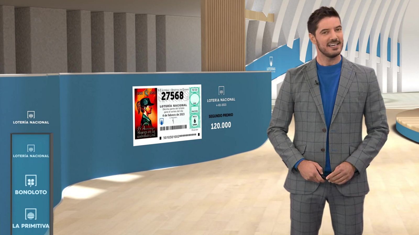 Sorteo de la Lotería Nacional del 04/02/2023 - ver ahora