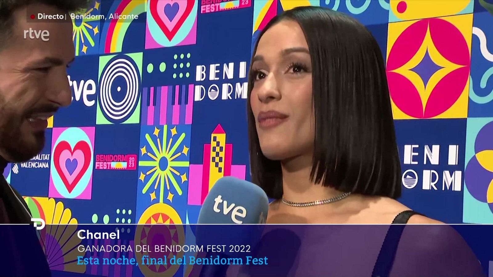 Chanel regresa a Benidorm Fest para entregar el testigo - Telediario Fin de Semana | Ver