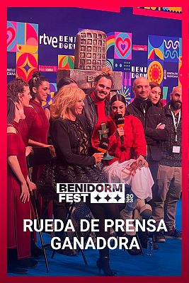 Benidorm Fest - Rueda de prensa con Blanca Paloma