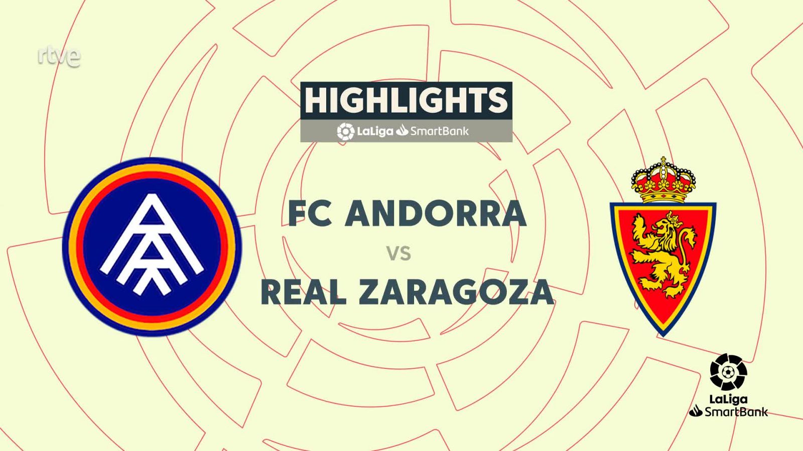 Andorra - Zaragoza: resumen del partido de la 26ª jornada de Segunda  -- Ver ahora