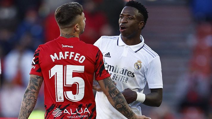 Estudio Estadio - Vinicius vs Maffeo, el duelo del Mallorca - Real Madrid que no se vio en directo
