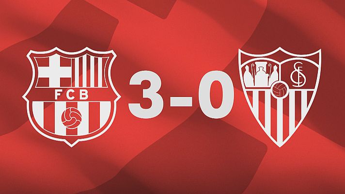 Noticias Andalucía - FC Barcelona 3 - Sevilla FC 0