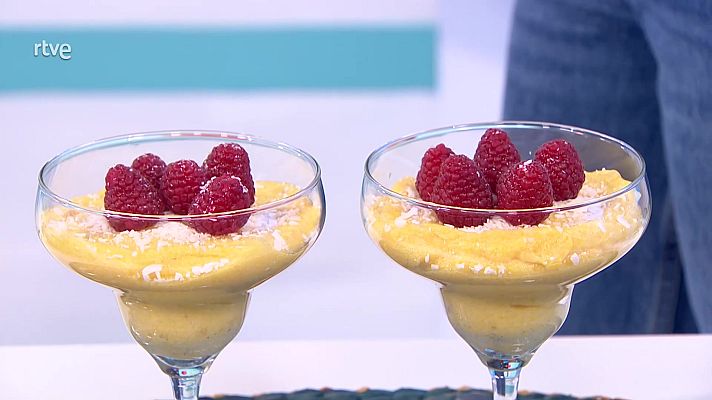 Saber vivir - Receta de mousse de mango de Marta Verona