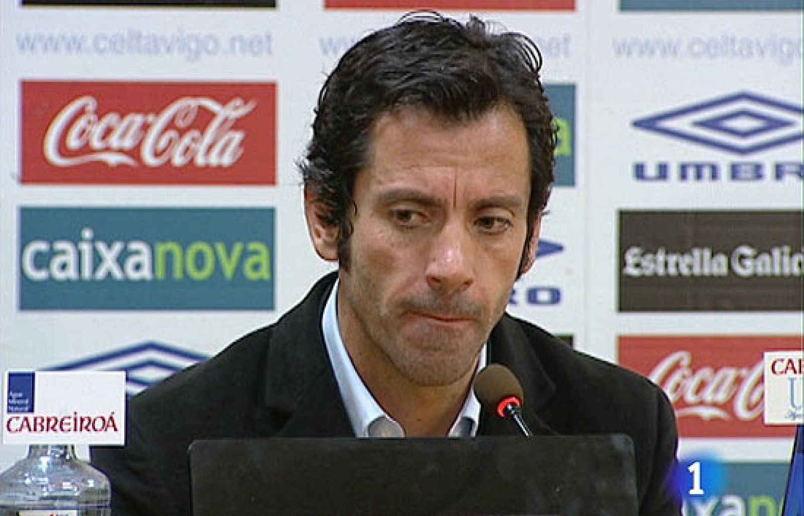 Quique: "Me alegro mucho por la afición"