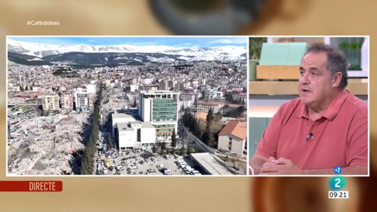 Aitor Zabalgogeazkoa: "La destrucció a Turquia és increïble"