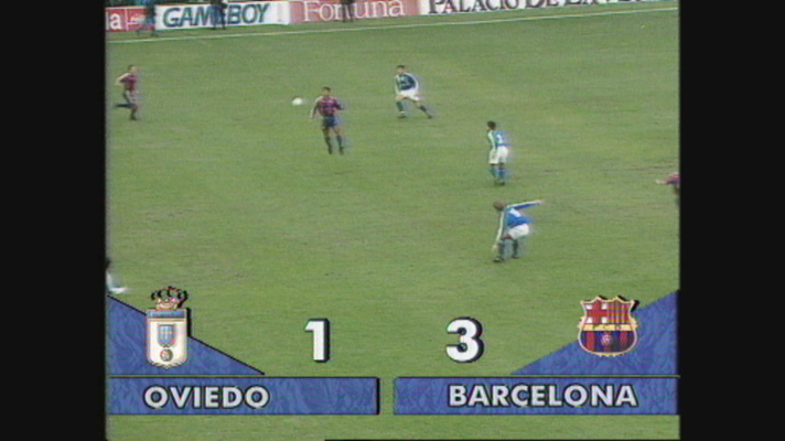 Fútbol - Resumen Oviedo 1-3 FC Barcelona (1994)