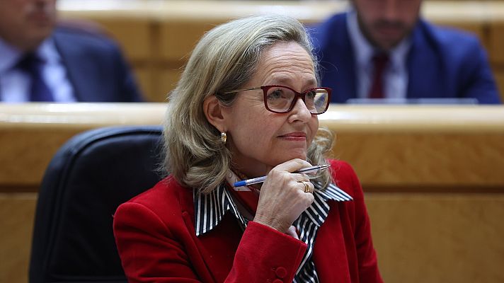 Telediario 1 - Calviño, sobre el IVA en alimentos: "La compra de mi casa ya refleja esa bajada de precios"