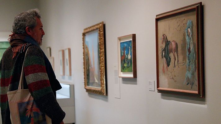 Telediario 2 - Los cuadros de Leonora Carrington llegan a España por primera vez