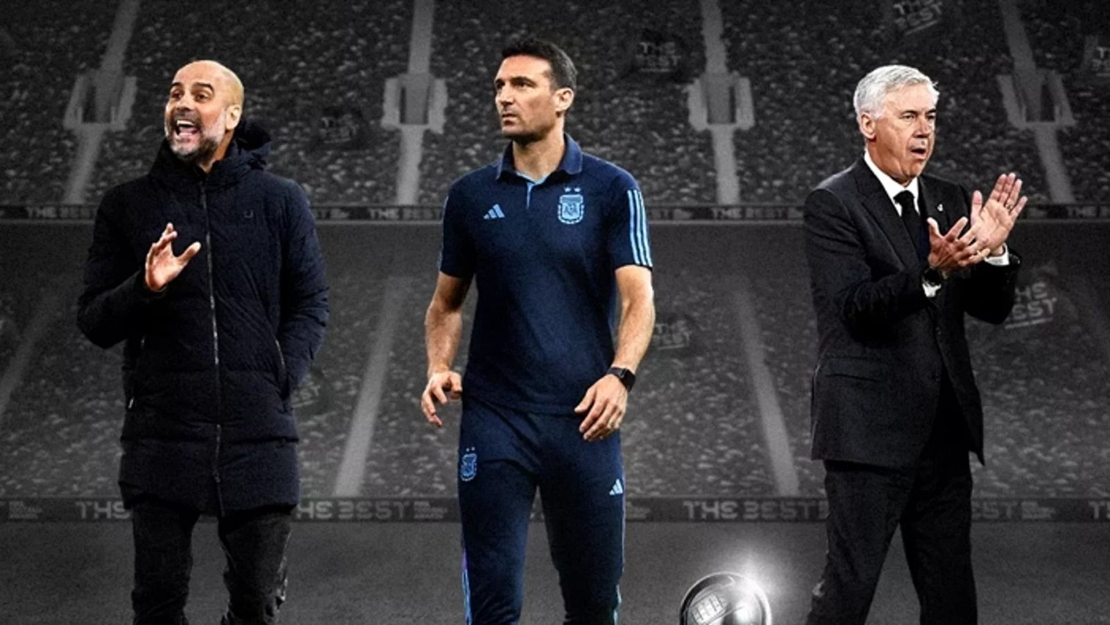 Ancelotti, Guardiola y Scaloni, entrenadores candidatos al The Best | Ver