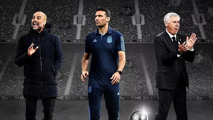 Telediario Matinal - Ancelotti, Guardiola y Scaloni, candidatos al premio The Best al mejor entrenador