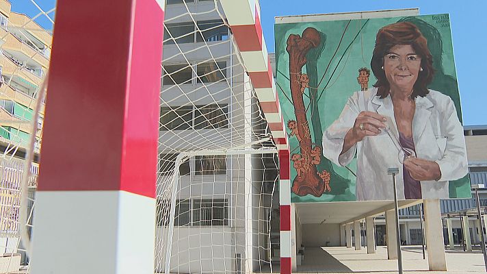 L'informatiu - Comunitat Valenciana - María Vallet, nueva imagen en el proyecto Dones de Ciència