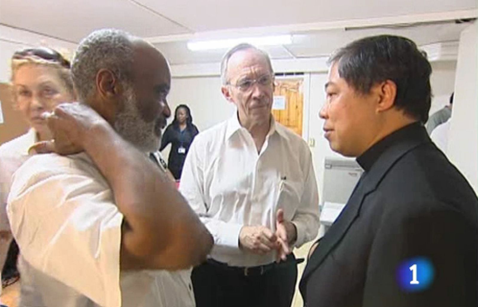 El presidente de Haití, René Preval, ha explicado a TVE cuales son sus prioridades en este momento | Ver