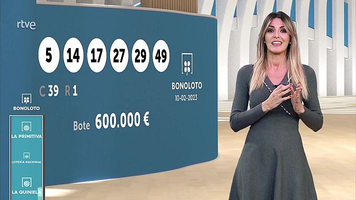 Loterías - Sorteo de la Bonoloto y Euromillones del 10/03/2023
