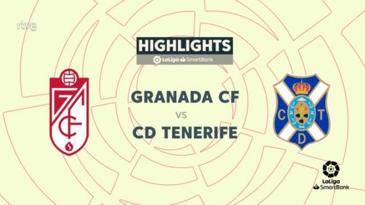 Resúmenes de LaLiga - Granada - Tenerife: resumen partido. 27ª jornada. Segunda