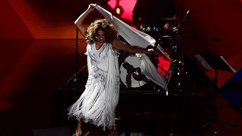 La artista Lolita ha interpretado la copla "¡Ay pena, penita, pena!", popularizada por Lola Flores, en la gala de los Premios Goya 2023.